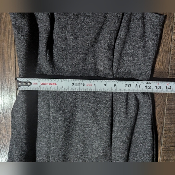 The Limited Women's Charcoal Gray Knee Length Mermaid Sheath Dress Sz 2 Classic - Picture 8 of 15